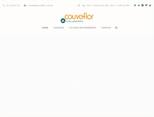 Tablet Screenshot of couveflor.com.br